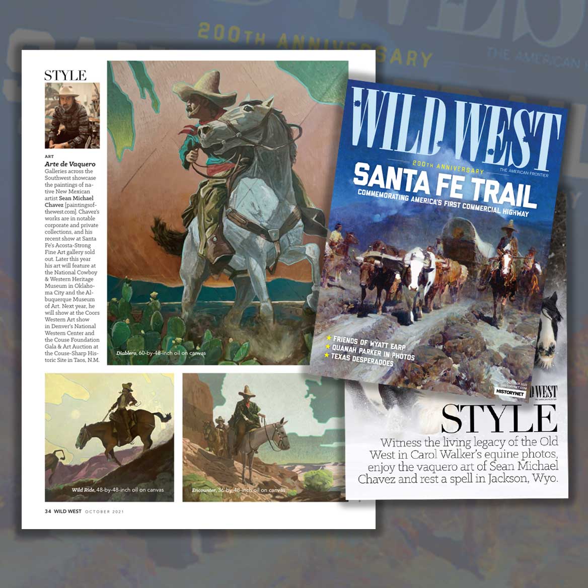 Wild West Magazine Celebrates 200 Years of The Santa Fe Trail
